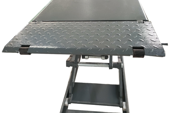 Customer Request 3.5 Ton Portable Mid Rise Car Scissor Lift for Garage Hydraulic Lift