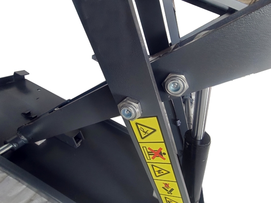 2.2kw Motor Power Mid Rise Car Scissor Lift 3.5 Ton Low Profile Electric Portable Lift