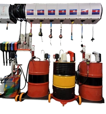 Custom Color Hand-Operated Grease Gun Barrel Pump for Oil Dispensing Max. Pressure 0.58
