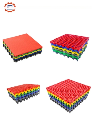 Cleaning Applications Closed Garage Floor Drain Tiles for Tool Cart and Car Wash