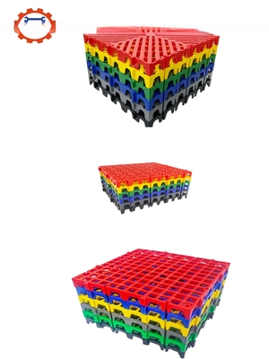 Cleaning Applications Closed Garage Floor Drain Tiles for Tool Cart and Car Wash