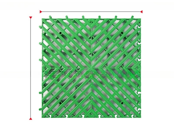 Other Features Anti-Skid Plastic Floor Tiles for Car Washing and Durable PP Material