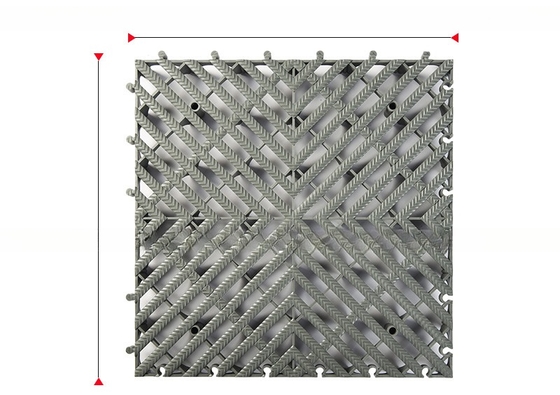 Garage Plastic Flooring Tiles Versatile and Easy to Install for Car Wash Shops