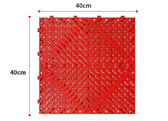 Car Wash Shop Floor Grille PP 40*40*2cm Grid Board Floor Mat Grid Floor Multi-Function