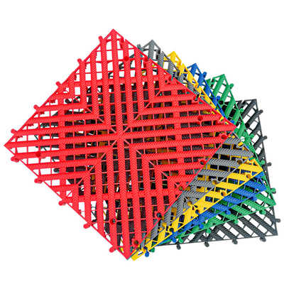 PP Grid Floor Grille The Perfect Choice for High Duty Plastic Car Garage Floor Tiles