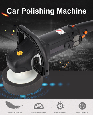 150mm Disc Dia. DA 15mm Long Handle Dual Action 1000W Car Polisher for Auto Detailing