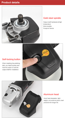 1400W Mini Electric Rotary Car Polisher Polishing Machine for Quick and Car Polishing