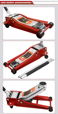 Automotive Tire Repair Lightweight 3 Ton Aluminum Pneumatic Racing Floor Jack for Cars