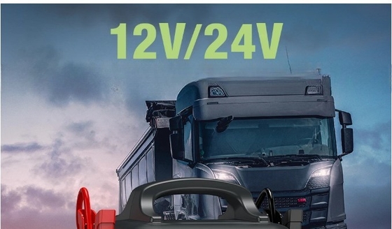 24V Big Capacity Truck Jump Starter with USB-C Charging Output and 2000A Peak Current