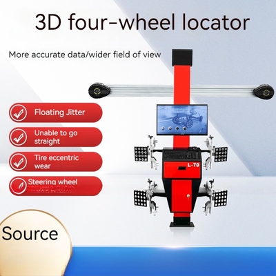 Advanced 3D Wheel Alignment Machine 8-10bar Outside Clamping 10''-22'' Professional