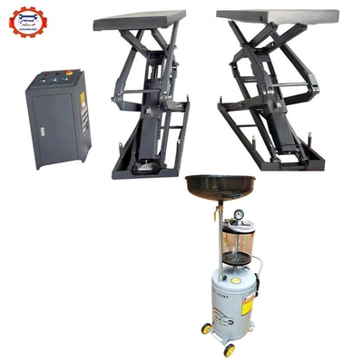 110mm MIN HEIGHT CE 3.5T Super-Thin Scissor Car Lifter for Smooth Vehicle Lifting
