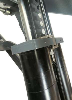 Customer Request Electric Car Lift Scissor Lift with 110/220/230/380/400V Power Supply