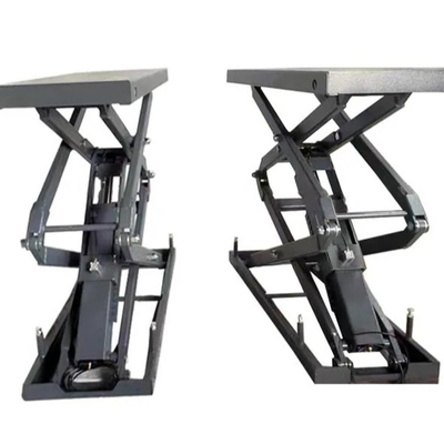 Auto Maintanence 3.5 Ton Portable Mid Rise Car Scissor Lift for Garage Hydraulic Lift