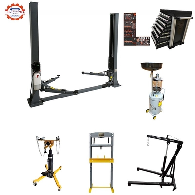 Low Ceiling 4.0T Double Cylinder Hydraulic Lift Two Post Design for Limited Space