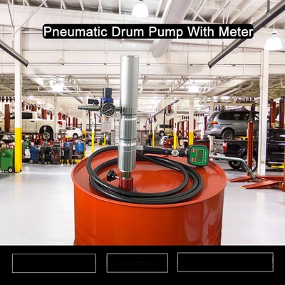 120cm*30cm Portable Electric Drum Pump With Flow Meter Oil Gun For Diesel Gasoline Oil Chemical Liquid