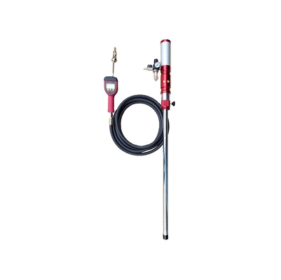 120cm*30cm Portable Electric Drum Pump With Flow Meter Oil Gun For Diesel Gasoline Oil Chemical Liquid