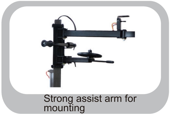 8-10Bar CE Custom Three Points Automatic Tile Back Tire Changer with Right Help Arm