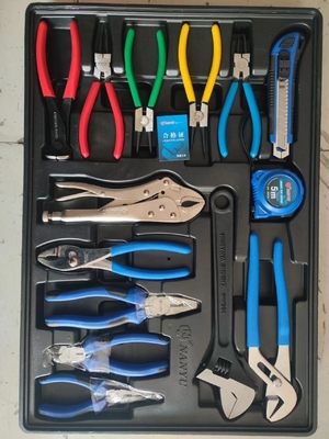 Car Repair Workshop Tool Cabinet with 7 Drawers and Heavy Duty Stainless Steel Rolling Box