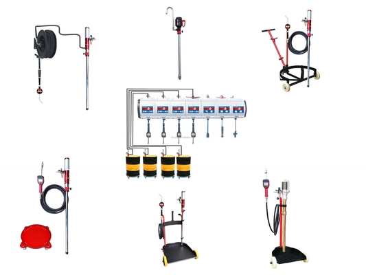 Vertical Installation Oil Suction Rotary Hand Pump for Manual Diesel Oil Drum Transfer