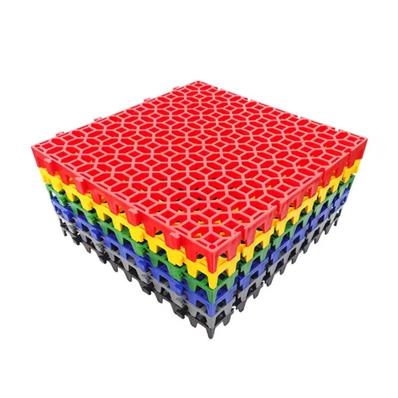 Party Tent Flooring 40*40*4cm Plastic Interlock Flooring for Auto Detailing Cleaning