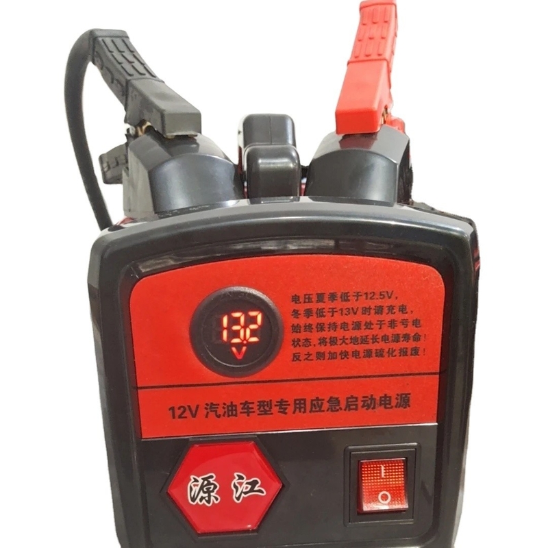 Emergency Car Hand Tools 1000A Peak Current Auto Starter With LED Smart Clamp Vehicle Starting Device OEM