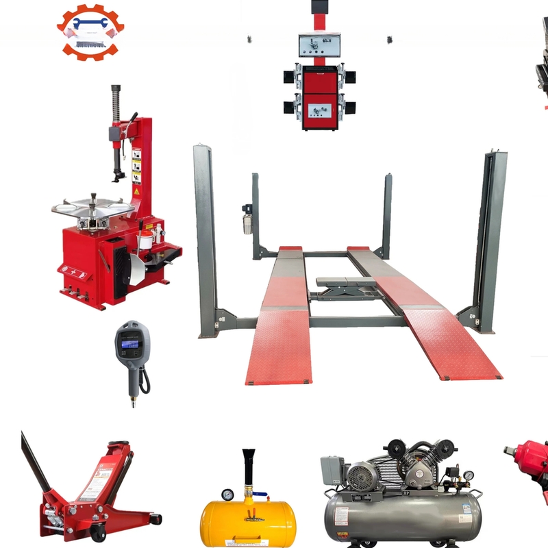 Convenient 0.75kw/1.1kw Motor Power Tyre Fitting Changing Service Workshop Equipment