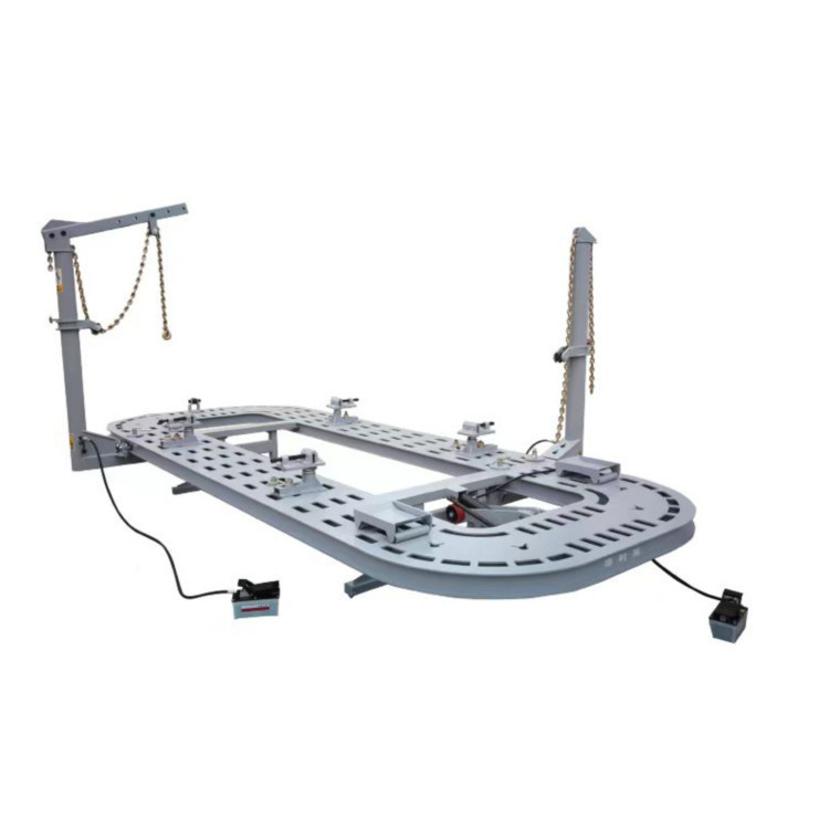 Auto Body Repair Car Frame Machine with 5600CM Worktable Length and 550CM Bench Height