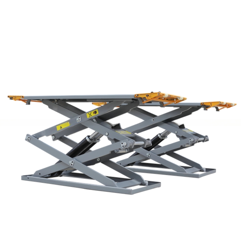 Customer Request Electric Car Lift Scissor Lift with 110/220/230/380/400V Power Supply