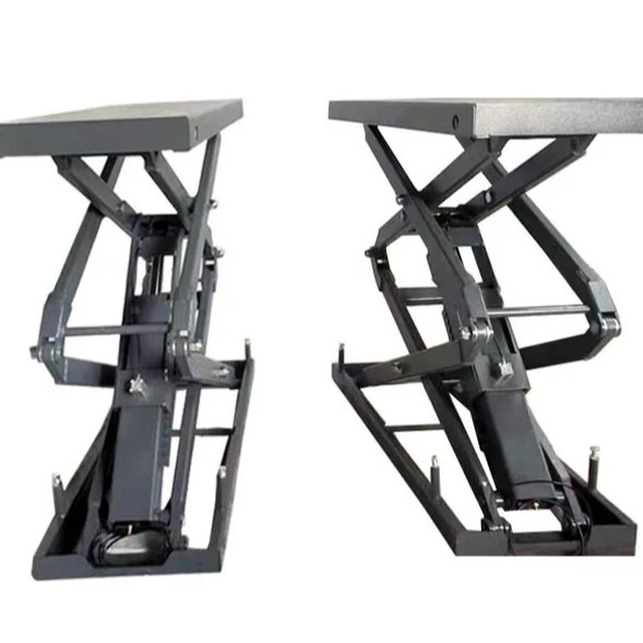 Auto Maintanence 3.5 Ton Portable Mid Rise Car Scissor Lift for Garage Hydraulic Lift