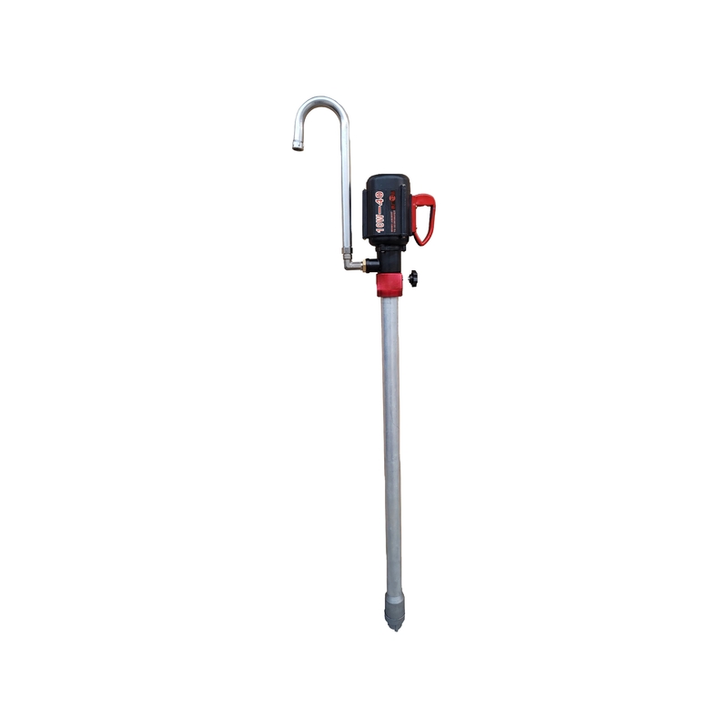 120cm*30cm Portable Electric Drum Pump With Flow Meter Oil Gun For Diesel Gasoline Oil Chemical Liquid