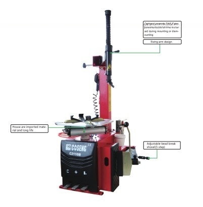 Workshop Equipment Four Wheel Alignment Machine with Wheel Balancer and Tire Changer