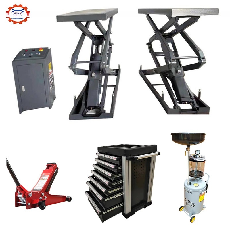 Lifting with CAR REPAIR MAINTANCE LIFTING 3.5T Surface Mounted Hydraulic Automotive Scissor Lift