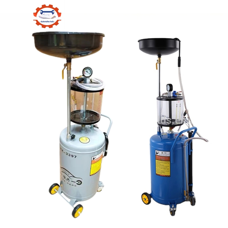 Repair Wheel Function Pneumatic Oil Drainer for Oil Collection during Car Engine Repair
